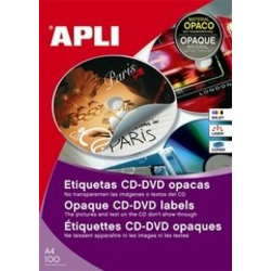 Apli etikete za CD/DVD, promjer 114 mm