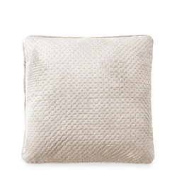 DEKORDOM Dekorativna jastučnica Velluto Ultrasonic, 45x45cm, Boja slonovače