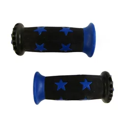 Ročaji za otroke 22 mm črni/modri