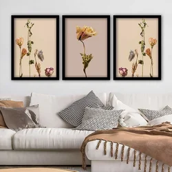 Wallity Set uramljenih slika 3SC_4540429, 3 Dela