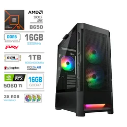 Računalnik PCX Extian R5 9600X 16GB 1TB RTX5060Ti