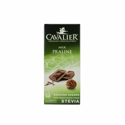 Cavalier Praline Milk stevia čokolada, 85g