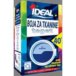 IDEAL Boja za tekstil, Teget