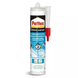 Pattex Express sanitarni silikon transparentni 280ml