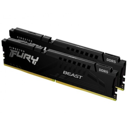 64GB KINGSTON DIMM DDR5 (2x32GB kit) 5600MTs KF556C40BBK2-64 Fury Beast black