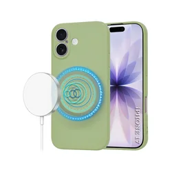 Techsuit - SoftFlex MagSafe maska za Apple iPhone 17 - Smeđa KP38541