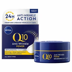 KREMA PR. BORA NIVEA Q10 ANTIWRINKLE 50ML NOCNA (12) DELTA DMD