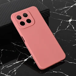 Maska za Honor X6b mat Teracell Giulietta tamno roze