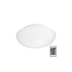 Eglo 75352 - LED RGB prigušiva plafonska svetiljka ELLA-C 2xE27/7,5W/230V + daljinski upravljač