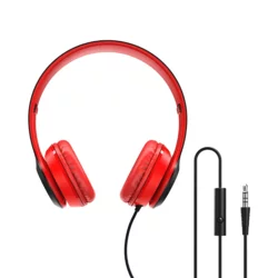 Borofone Slušalice sa mikrofonom, 3.5 mm, dužina kabela 1.2 met. - BO5 Star sound Red