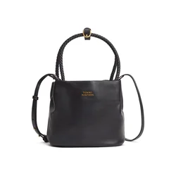 TOMMY HILFIGER Ročna torbica MARINA  črna