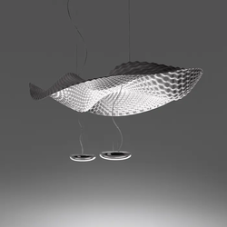 Artemide 1513010A - Luster na sajli COSMIC 2xR7s/11W/230V sjajni hrom