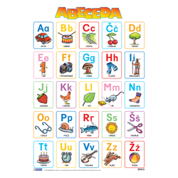 Učila Poster - abeceda