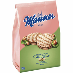 Manner Tortchen lešnikov 400 g