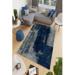 Conceptum Hypnose tepih W792, 100x200 cm, tamnoplava