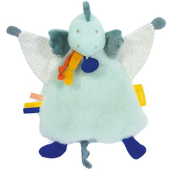 Doudou Plišasti spalni dinozaver zelen 25 cm
