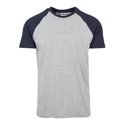 Raglan contrasting T-shirt grey/navy