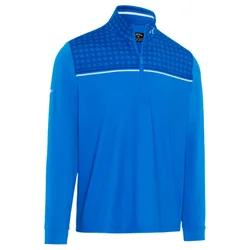 Moška majica Callaway Odyssey Printed Block Pullover Brilliant Blue L