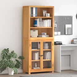 Set namještaja za pohranu 2 kom. Prirodna 80 x 35 x 185 cm