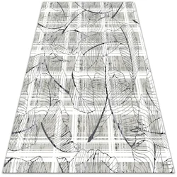 Decormat Zunanja preproga Listi pošasti 100x150 cm