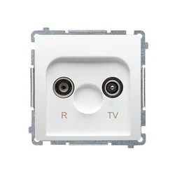 Terminal RTV vtičnica BMZAR1/1.01/11 Osnovni beli modul