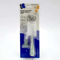 KikkaBoo Četka za flašice i cucle 2in1 Blue (KKB90081)
