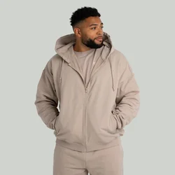 STRIX Zip Hoodie Taupe