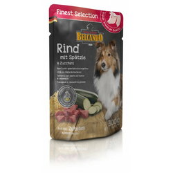 Belcando Vlažna hrana za pse u kesici 125g, govedina sa špeclama i tikvicama, bez glutena, 125g