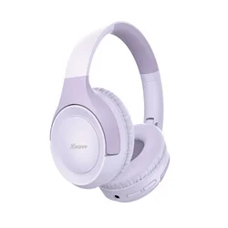 Xwave MX100 purple Bluetooth slušalice stereo sa mikrofonom/v5.3/FM/Aux/microSD