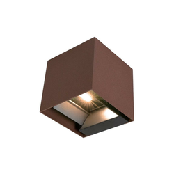 LED solarno zidno svetlo sa senzorom LED/9W/3,7V IP65 4000K 2600 mAh braon