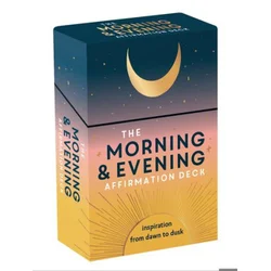 MORNING & EVENING AFFIRMATION DECK