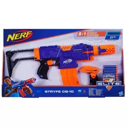 Nerf Elite puška na baterije sa spužvastim mecima