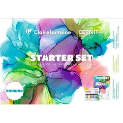 Začetni set alkoholnih črnil CLAIREFONTAINE A5 - 1 set