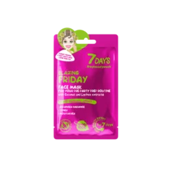 7DAYS - BLAZING FRIDAY Maska za lice Sheet 28gr, Coconut water&Lychee