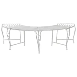 Klupa pod drvetom 4-Broj sjedala 160 x 80 x 44 cm Čelik