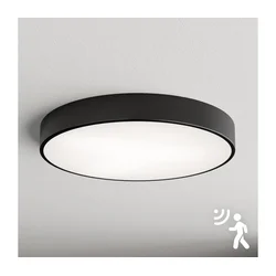 Brilagi - Plafonska lampa sa senzorom CLARE 5xE27/24W/230V prečnika 60 cm crna