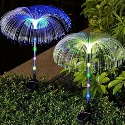 Solarna baštenska lampa meduza 2 kom.