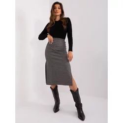 Skirt-LK-SD-509400.87P-Grey-Black