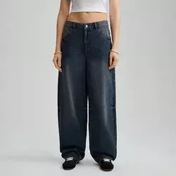 Baggy fit farmerke