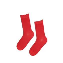 Sokisahtel Nogavice JANNE womens socks rdeča