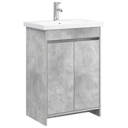 Set namještaja za kupaonicu Betonska siva 61 x 40 x 84,5 cm