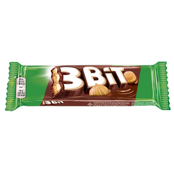 3Bit ploščica z lešnikovo mlečno čokolado 46 g