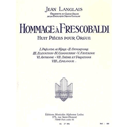 LANGLAIS:HOMMAGE A FRESCOBALDI POUR ORGUE