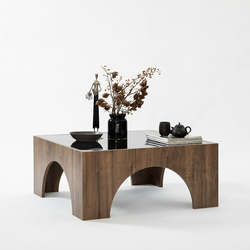 HANAH HOME Sto Seine Walnut Dark Grey