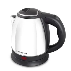 Električni bokal Esperanza EKK128W, inox/crna