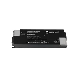 Deko-Light LED-gonilnik Basic, DIM, CC, D105040NTF/40W - črna - Plastika