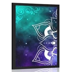 Plakat detajl moderna Mandala z orientalskim vzorcem - 30x45 no frame