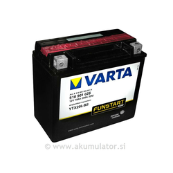 VARTA MOTO akumulator YTX20L-BS 12V 18AH akumulator ZA MOTORJE 12V 18AH