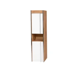 Ceramica Lux Konzolna polica za kupatilo Tara Hrast, 35x140