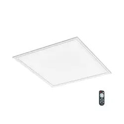 Eglo Salobrena-a panel led, 20w, 450x450, sa daljinskim dimabilna, alu/bela